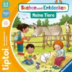 Ravensburger 49290 tiptoi® Suchen und Entdecken: Meine Tiere tipt | Teddy Toys Kinderwelt