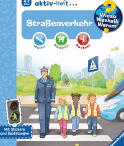 Ravensburger 32991 Wieso? Weshalb? Warum? aktiv-Heft: Straßenverk | Teddy Toys Kinderwelt