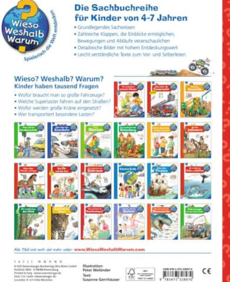 Ravensburger 32897 Wieso? Weshalb? Warum? 6: Wir entdecken die Ri | Teddy Toys Kinderwelt