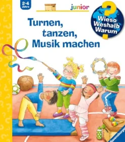 Ravensburger 32988 WWWjun71 Turnen, tanzen, Musik machen | Teddy Toys Kinderwelt