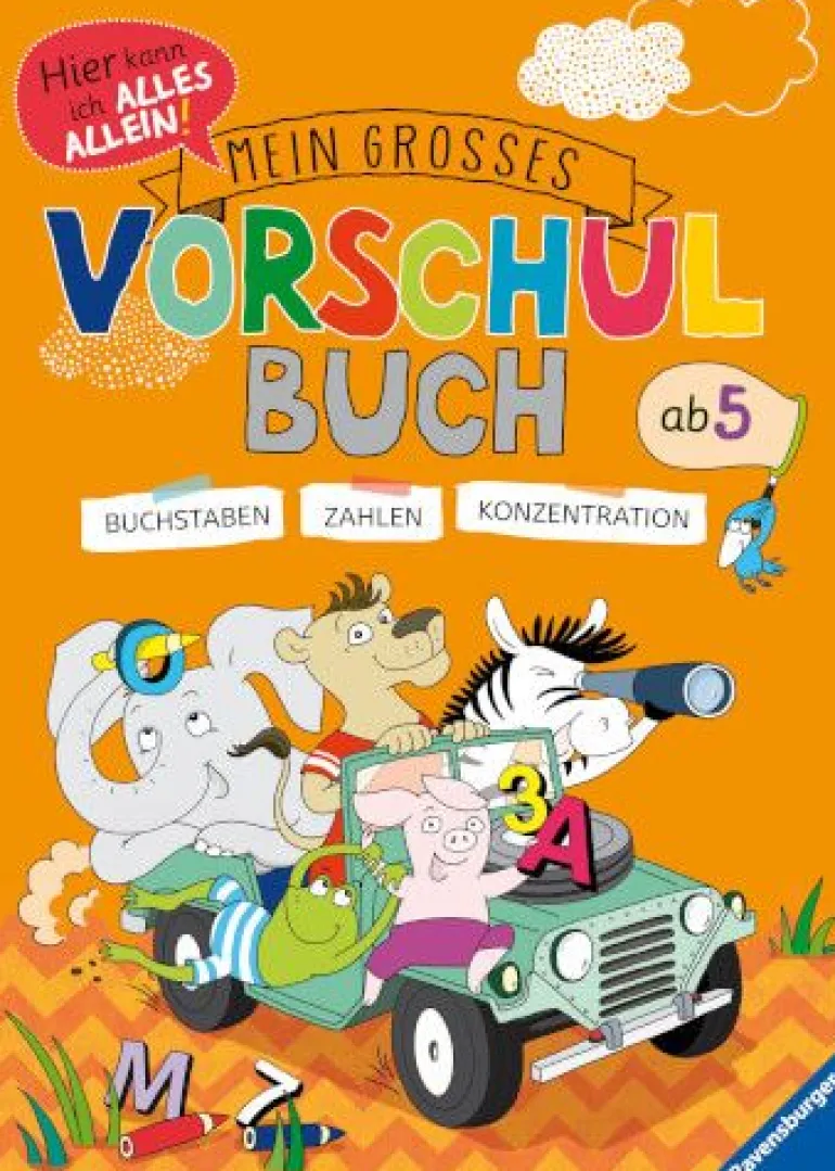 Ravensburger® Bücher - Mein großes Vorschulbuch | Teddy Toys Kinderwelt