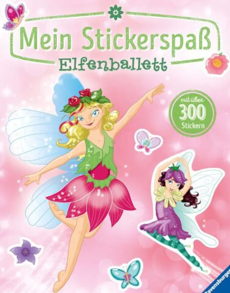 Ravensburger® Bücher - Mein Stickerspaß: Elfenballett | Teddy Toys Kinderwelt