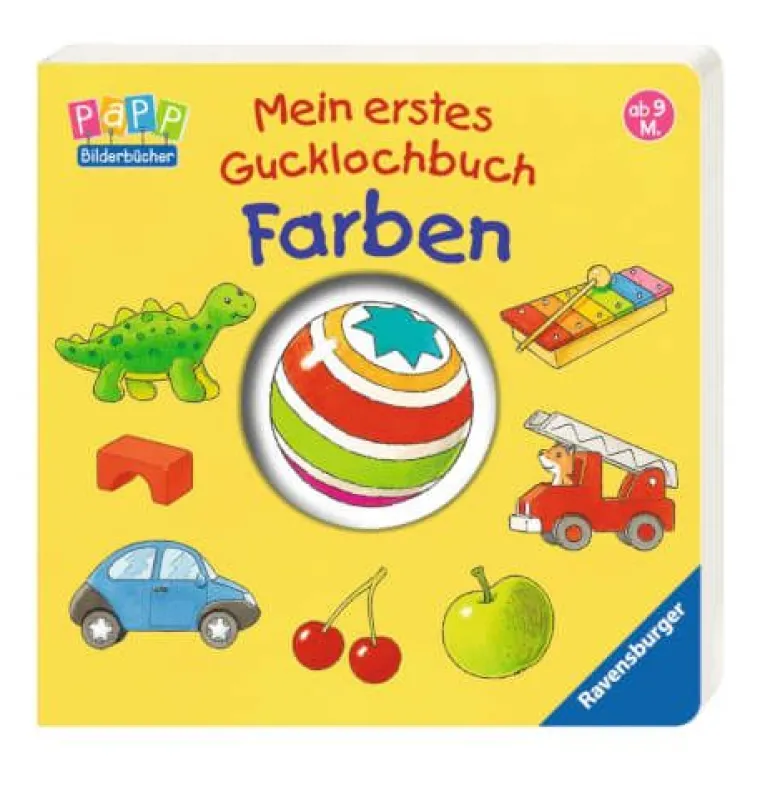 Ravensburger® Bücher - Mein erstes Gucklochbuch: Farben | Teddy Toys Kinderwelt