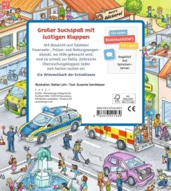 Ravensburger® Bücher - Mein Sachen Suchen Wimmelbuch Fahrzeuge Im Einsatz | Teddy Toys Kinderwelt