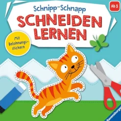 Ravensburger® Bücher - Schnipp-Schnapp Schneiden lernen | Teddy Toys Kinderwelt