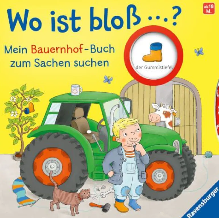 Ravensburger® Bücher - Wo ist bloß...? Mein Bauernhof-Buch | Teddy Toys Kinderwelt
