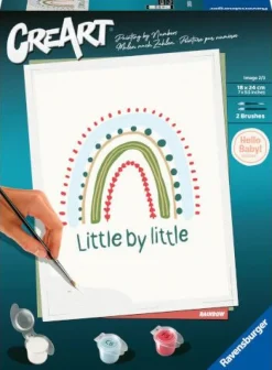 Ravensburger CreArt - Malen nach Zahlen 23653 - Hello Baby: Rainb | Teddy Toys Kinderwelt