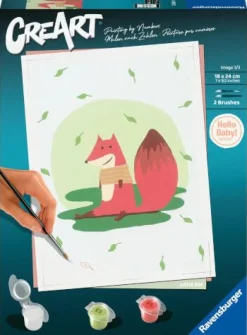 Ravensburger CreArt - Malen nach Zahlen 23654 - Hello Baby: Littl | Teddy Toys Kinderwelt