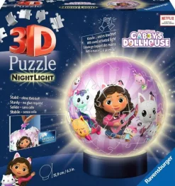 Ravensburger 3D Puzzle 11575 - Nachtlicht Puzzle-Ball Gabby's Dol | Teddy Toys Kinderwelt