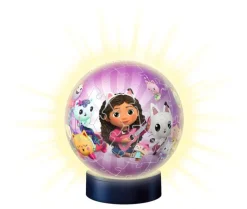 Ravensburger 3D Puzzle 11575 - Nachtlicht Puzzle-Ball Gabby's Dol | Teddy Toys Kinderwelt
