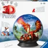 Ravensburger 3D Puzzle 11565 - Puzzle-Ball Mystische Drachen - 72 | Teddy Toys Kinderwelt