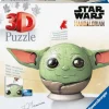Ravensburger 3D Puzzle 11556 - Puzzle-Ball Grogu mit Ohren - 72 T | Teddy Toys Kinderwelt