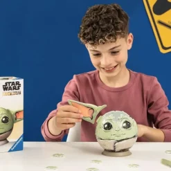 Ravensburger 3D Puzzle 11556 - Puzzle-Ball Grogu mit Ohren - 72 T | Teddy Toys Kinderwelt