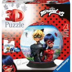 Ravensburger® 3D Puzzle - Miraculous, 72 Teile | Teddy Toys Kinderwelt