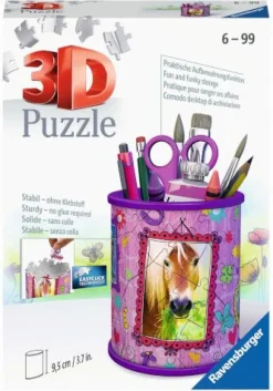 Ravensburger® 3D Puzzle - Utensilo Pferde, 54 Teile | Teddy Toys Kinderwelt