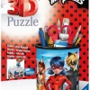 Ravensburger® 3D Puzzle - Utensilo Miraculous, 54 Teile | Teddy Toys Kinderwelt