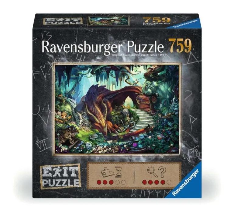 Ravensburger Exit Puzzle 17378 In der Drachenhöhle - 759 Teile Pu | Teddy Toys Kinderwelt
