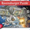 Ravensburger Kinderpuzzle 13366 - Auf der Weltraumstation - Wieso | Teddy Toys Kinderwelt
