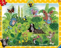 Ravensburger Kinderpuzzle 05696 - Spielspaß im Garten - 10 Teile | Teddy Toys Kinderwelt