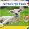 Ravensburger Kinderpuzzle - 05718 Unsere Bauernhoftiere - 2x12 Te | Teddy Toys Kinderwelt