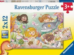 Ravensburger Kinderpuzzle - 05663 Kleine Feen und Meerjungfrauen | Teddy Toys Kinderwelt
