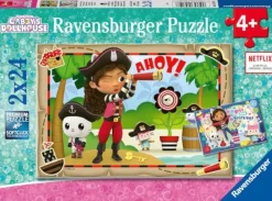 Ravensburger Kinderpuzzle 05710 - Gabby's Dollhouse - 2x24 Teile | Teddy Toys Kinderwelt