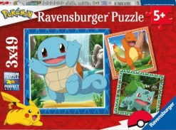 Ravensburger Kinderpuzzle 05586 - Glumanda, Bisasam und Schiggy - | Teddy Toys Kinderwelt