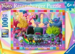 Ravensburger Kinderpuzzle 13390 - Trolls 3 - 100 Teile XXL Trolls | Teddy Toys Kinderwelt