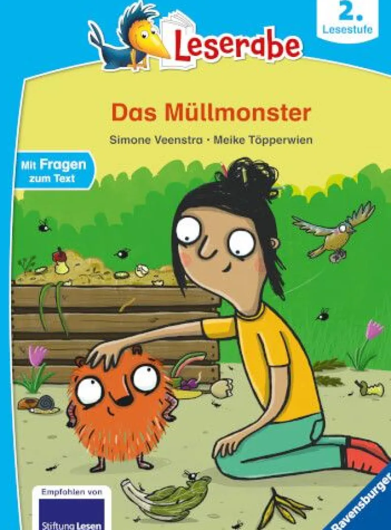 Ravensburger® Leserabe - Das Müllmonster, 2. Lesestufe | Teddy Toys Kinderwelt