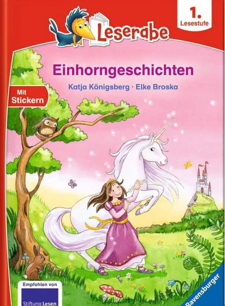 Ravensburger® Leserabe - Einhorngeschichten, Stufe 1 | Teddy Toys Kinderwelt