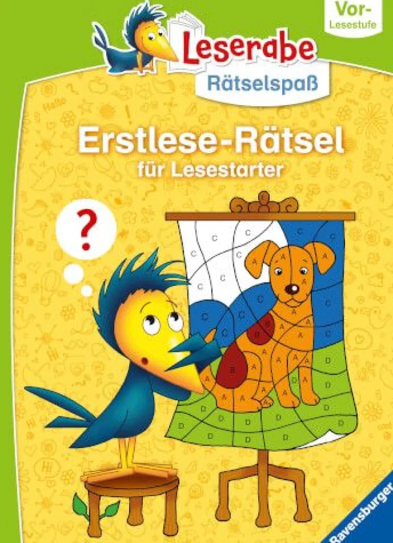Ravensburger® Leserabe - Erstleserätsel für Lesestarter, Vor-Lesestufe | Teddy Toys Kinderwelt