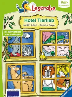 Ravensburger® Leserabe - Hotel Tierlieb, Vor-Lesestufe | Teddy Toys Kinderwelt
