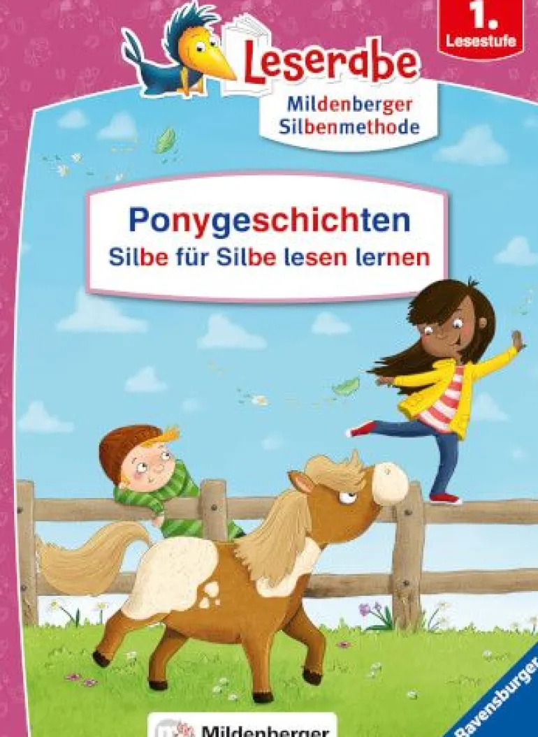 Ravensburger® Leserabe - Ponygeschichten, Silbe für Silbe lesen lernen | Teddy Toys Kinderwelt