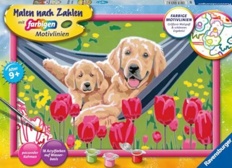 Ravensburger Malen nach Zahlen 20164 - Kuschelpause | Teddy Toys Kinderwelt