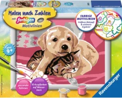 Ravensburger? Malen nach Zahlen - Beste Freunde | Teddy Toys Kinderwelt