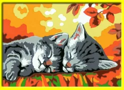 Ravensburger® Malen nach Zahlen - Kätzchen im Herbst | Teddy Toys Kinderwelt