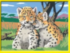 Ravensburger® Malen nach Zahlen - Kleine Leoparden | Teddy Toys Kinderwelt