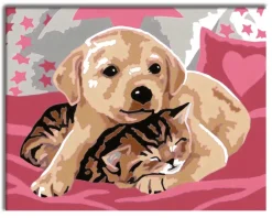 Ravensburger? Malen nach Zahlen - Beste Freunde | Teddy Toys Kinderwelt