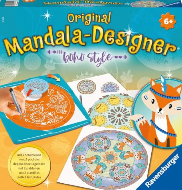Ravensburger® Mandala-Designer - Midi Boho Style | Teddy Toys Kinderwelt