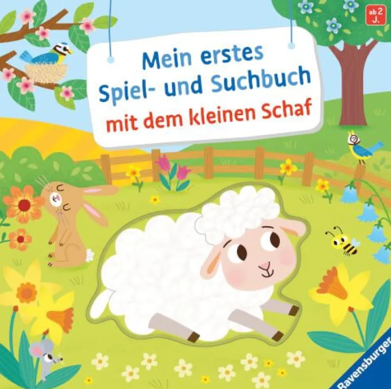 Ravensburger® Mein erstes Spiel- und Suchbuch - mit dem kleinen Schaf | Teddy Toys Kinderwelt