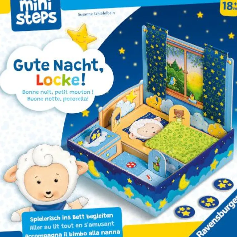 Ravensburger ministeps 04196 Gute Nacht, Locke! | Teddy Toys Kinderwelt