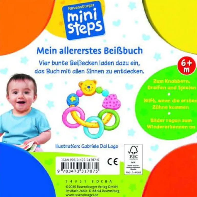 Ravensburger® ministeps® - Mein allererstes Beißbuch | Teddy Toys Kinderwelt