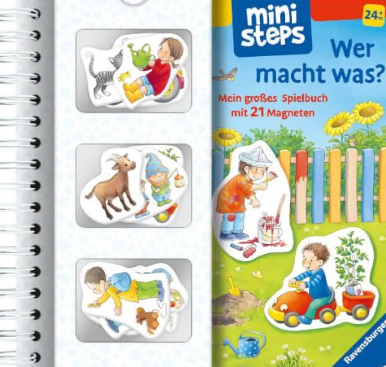 Ravensburger® ministeps® - Wer macht was? | Teddy Toys Kinderwelt