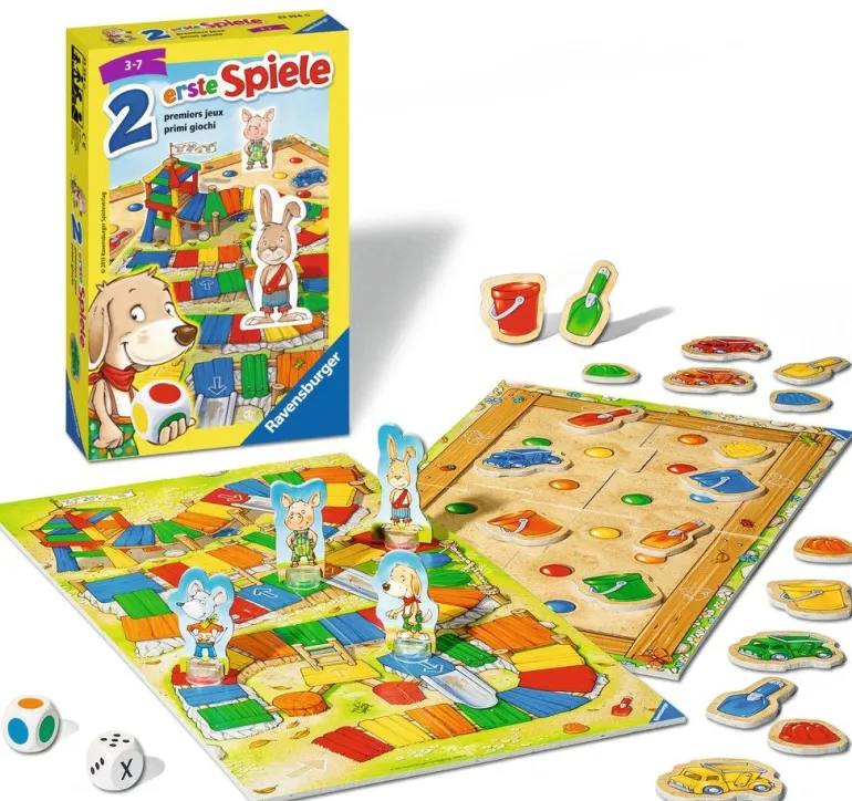 Ravensburger® Mitbringspiele - 2 erste Spiele | Würfelspiele | Spiele | Spielzeug | Teddy Toys Kinderwelt