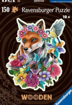 Ravensburger Puzzle 17512 - Bunter Fuchs - konturgestanztes Holzp | Teddy Toys Kinderwelt