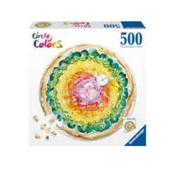 Ravensburger Puzzle 17347 - Circle of Colors Pizza - 500 Teile Ru | Teddy Toys Kinderwelt