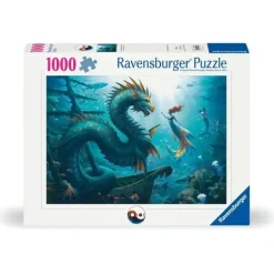 Ravensburger Puzzle 12001434 - Enchanted Depths: Dragon, Mermaid | Teddy Toys Kinderwelt