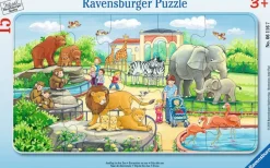 Ravensburger® Puzzle - Ausflug in den Zoo, 15 Teile | Teddy Toys Kinderwelt