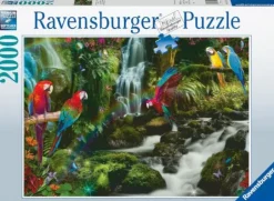 Ravensburger® Puzzle - Bunte Papageien im Dschungel, 2000 Teile | Teddy Toys Kinderwelt