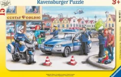 Ravensburger® Puzzle - Einsatz der Polizei, 15 Teile | Teddy Toys Kinderwelt